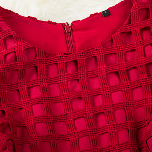 Fashion Round Neck Short Sleeve Dress Ax090110ax