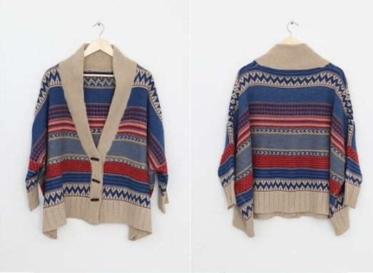 Fashion Long-sleeved Cardigan Sweater #AD9802Y on Luulla